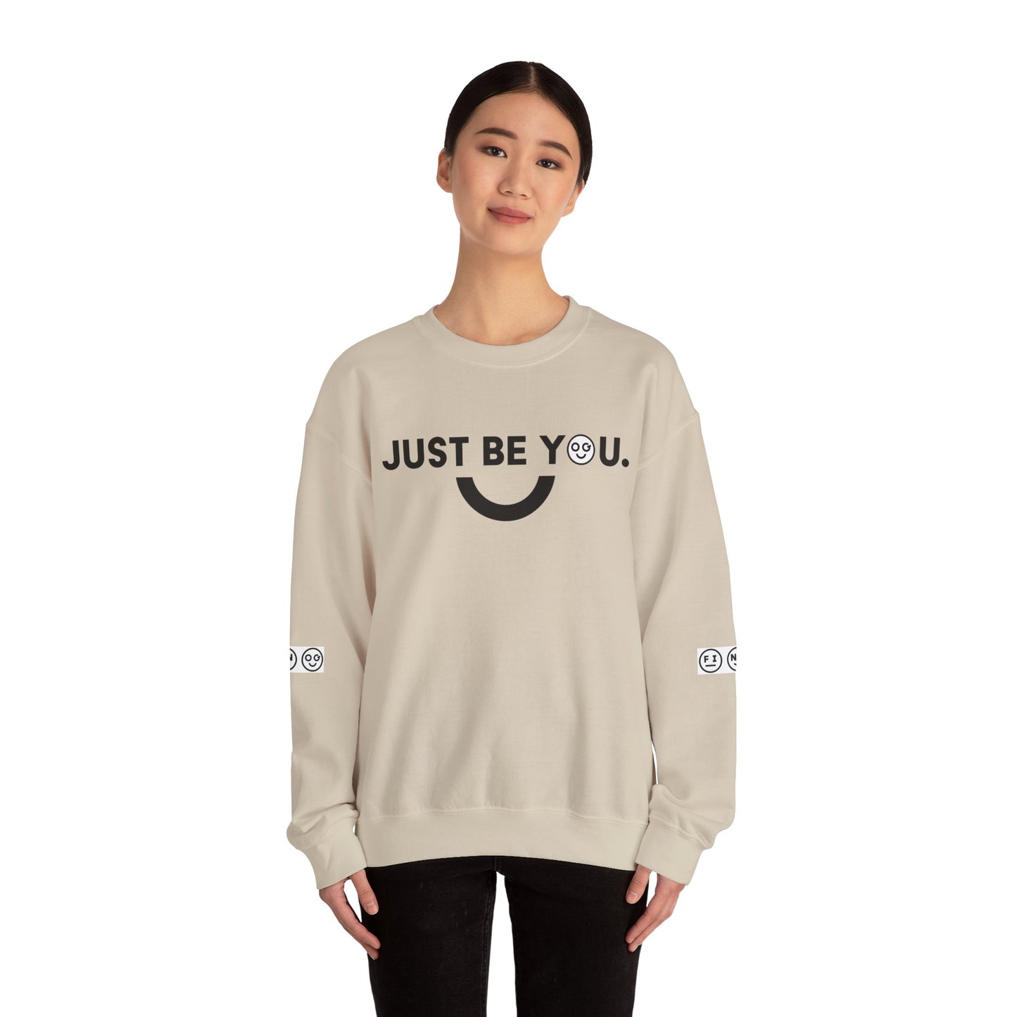 Just be you dark Unisex Crewneck Sweatshirt - OG Garments
