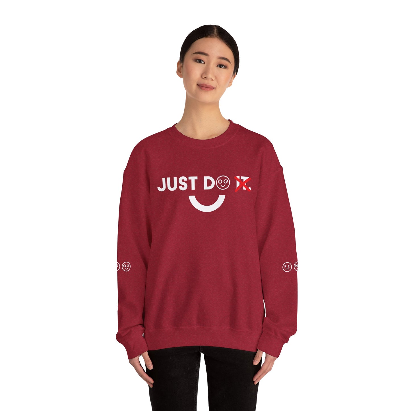 Just do light Unisex Crewneck Sweatshirt - OG Garments