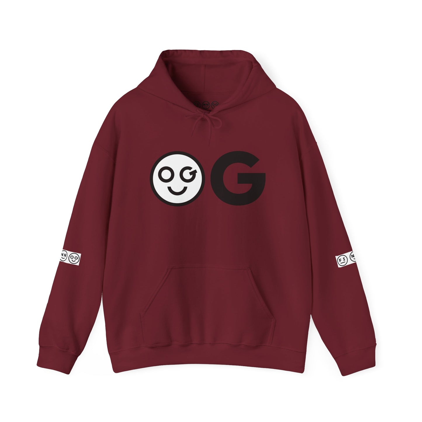 GO dark Unisex Hooded Sweatshirt - OG Garments