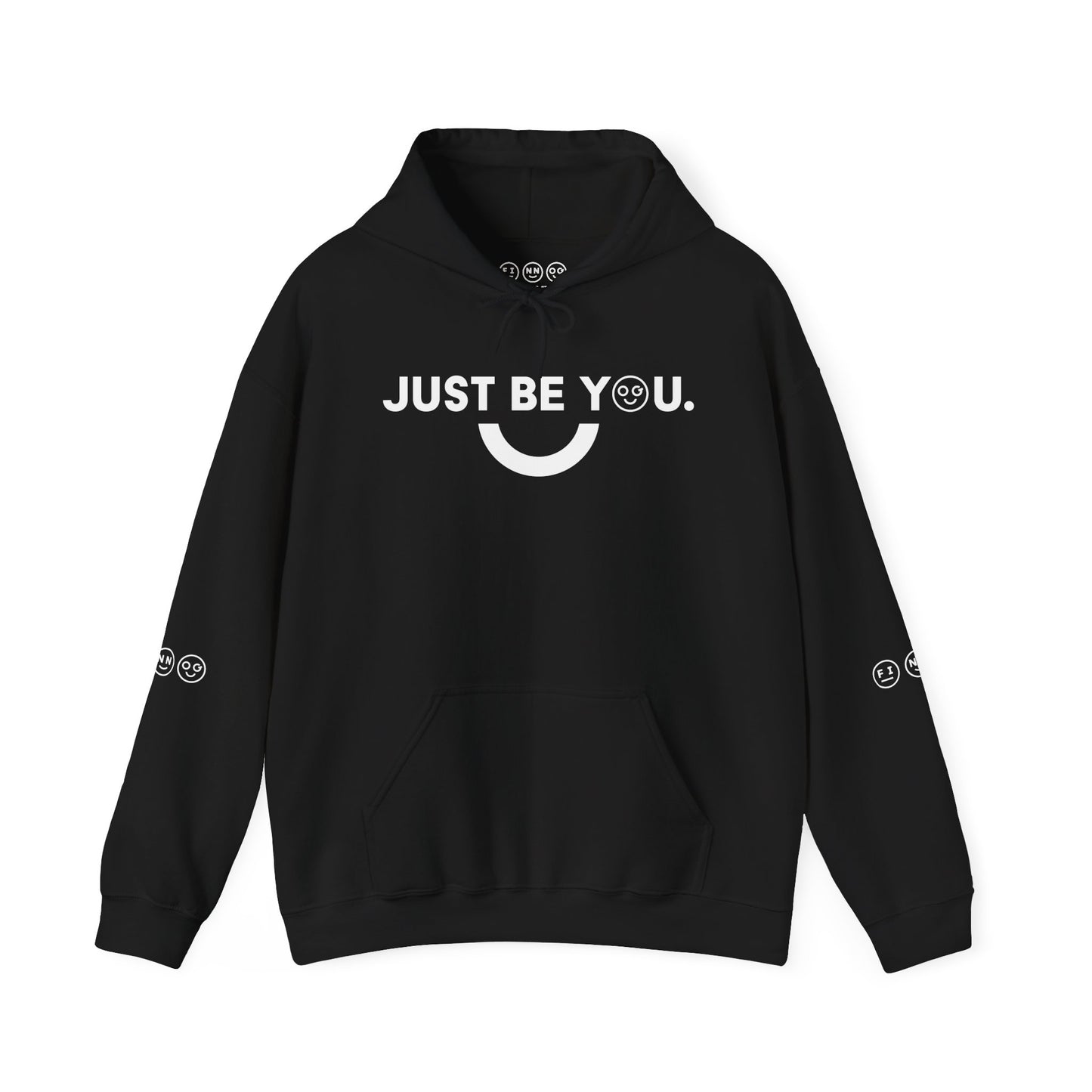 Just be you light Unisex Hooded Sweatshirt - OG Garments