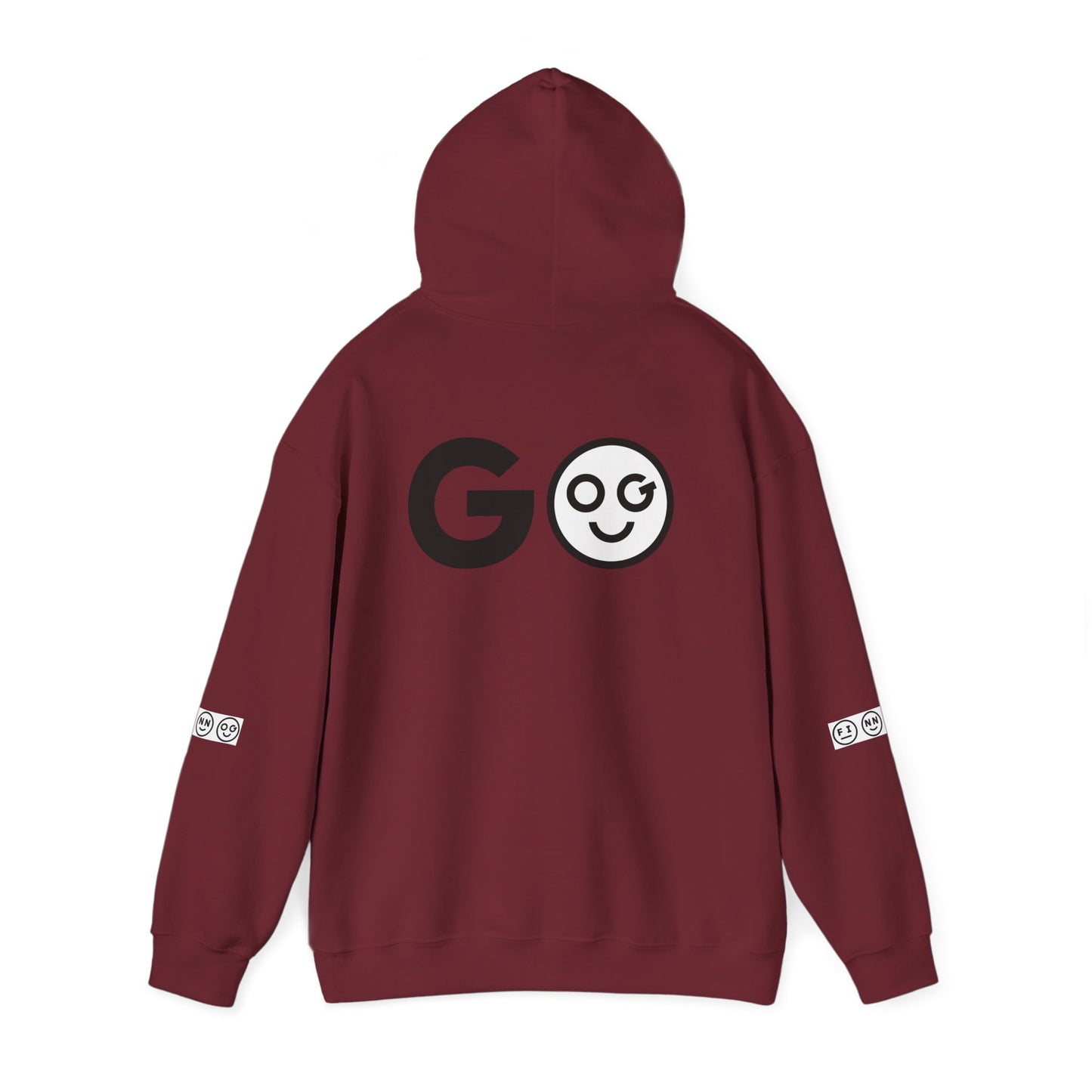GO dark Unisex Hooded Sweatshirt - OG Garments