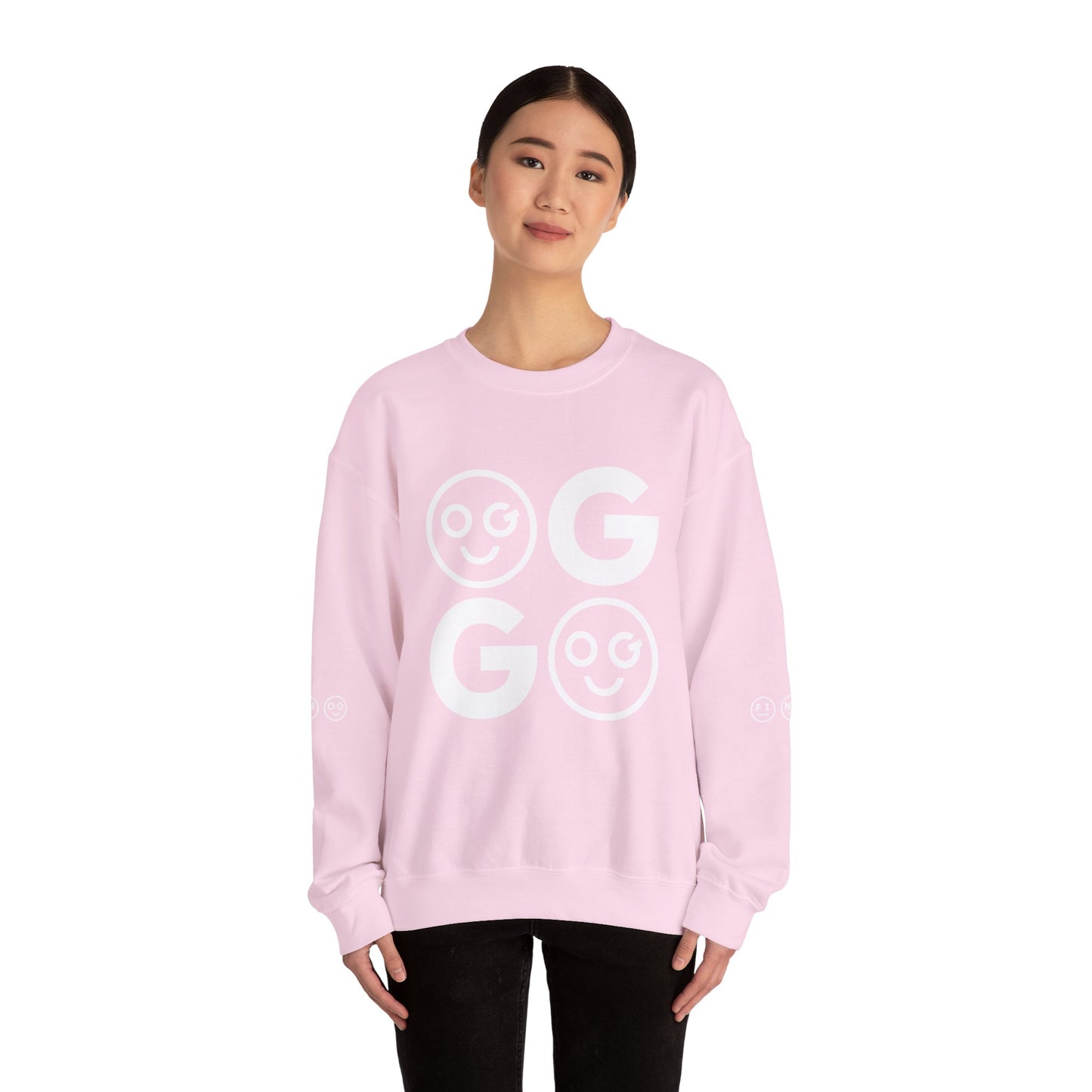 GO light Unisex Crewneck Sweatshirt - OG Garments