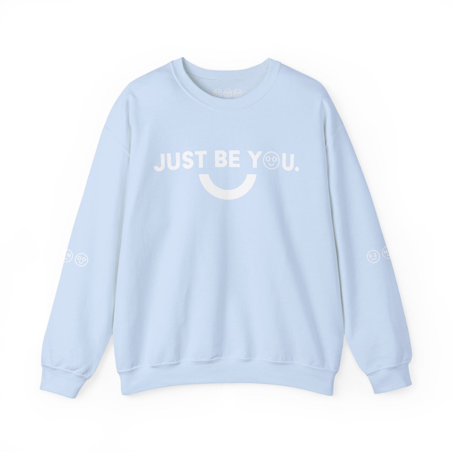 Just be you light Unisex Crewneck Sweatshirt - OG Garments