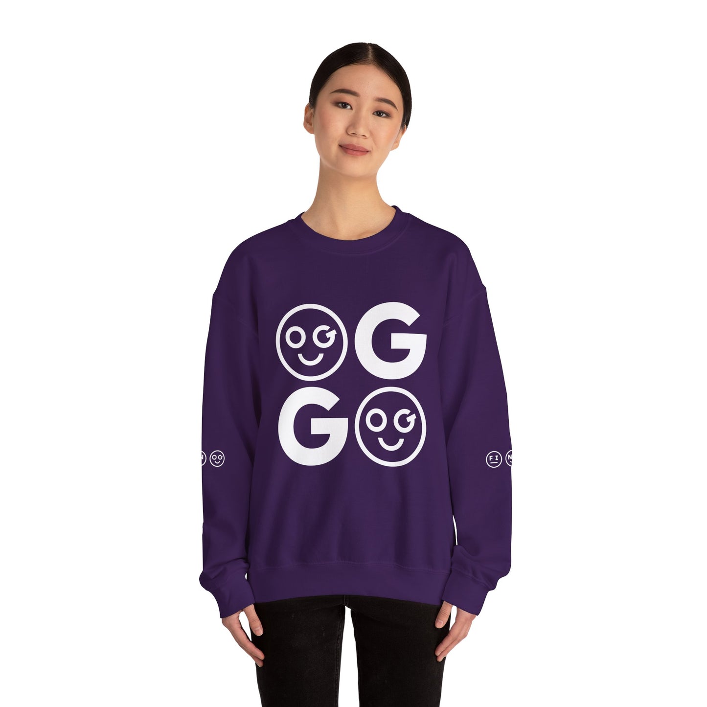 GO light Unisex Crewneck Sweatshirt - OG Garments