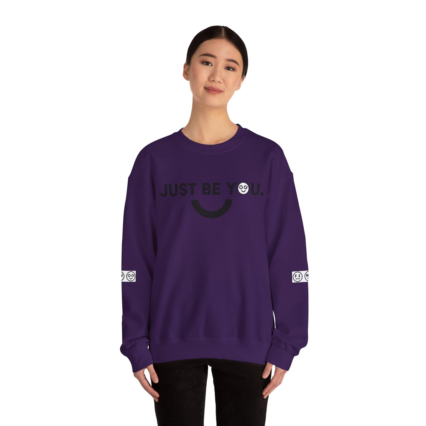 Just be you dark Unisex Crewneck Sweatshirt - OG Garments