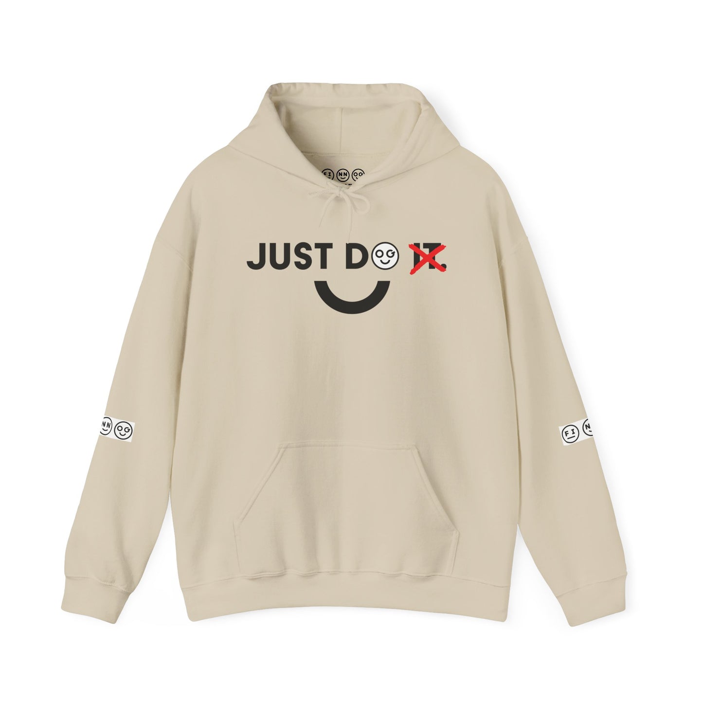 Just do dark Unisex Hooded Sweatshirt - OG Garments