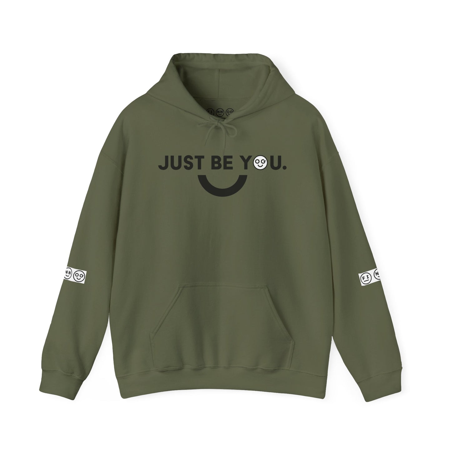 Just be you dark Unisex Hooded Sweatshirt - OG Garments