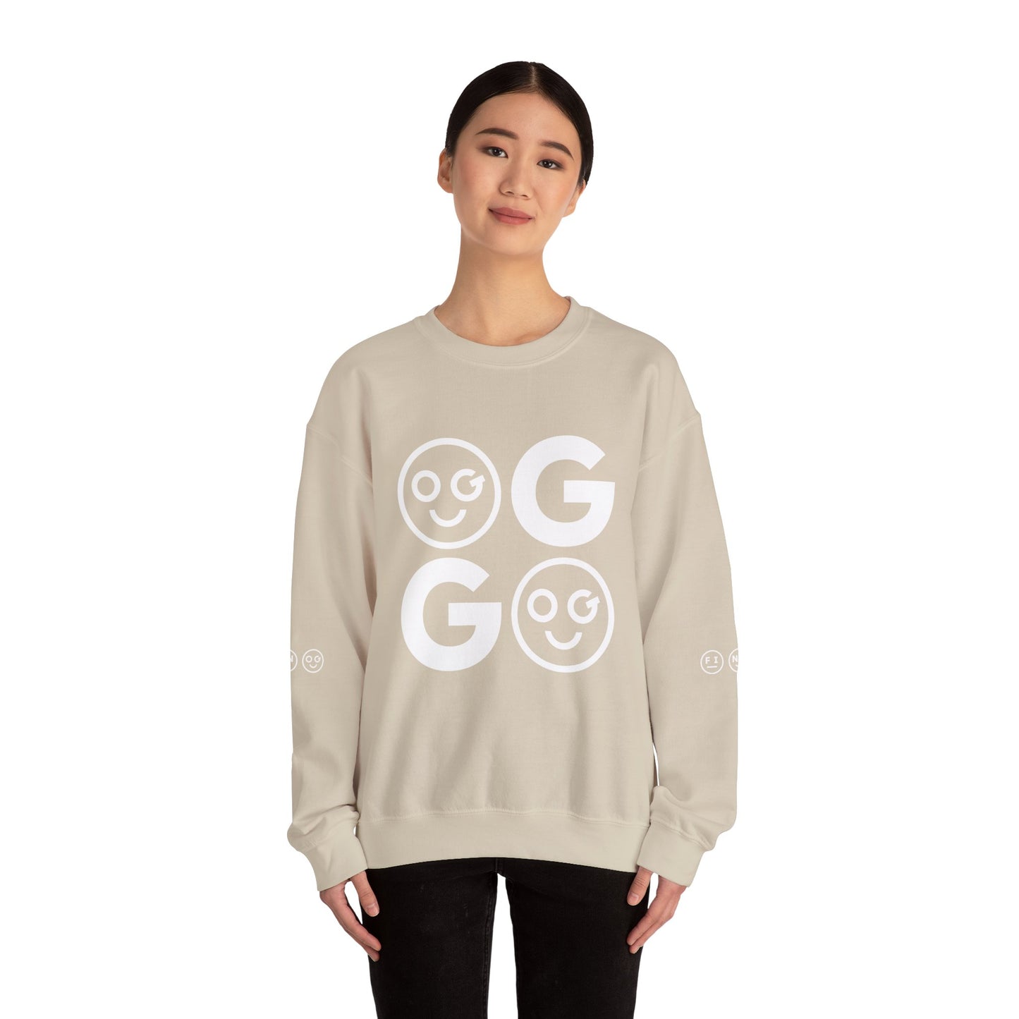 GO light Unisex Crewneck Sweatshirt - OG Garments