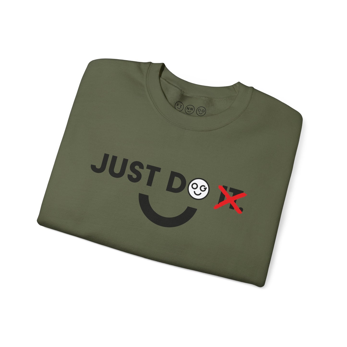 Just do dark Unisex Crewneck Sweatshirt - OG Garments