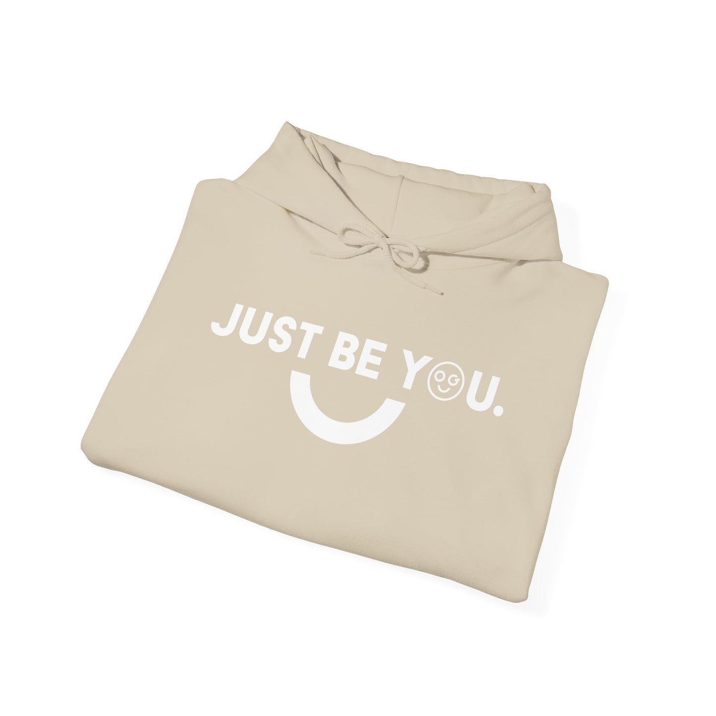 Just be you light Unisex Hooded Sweatshirt - OG Garments