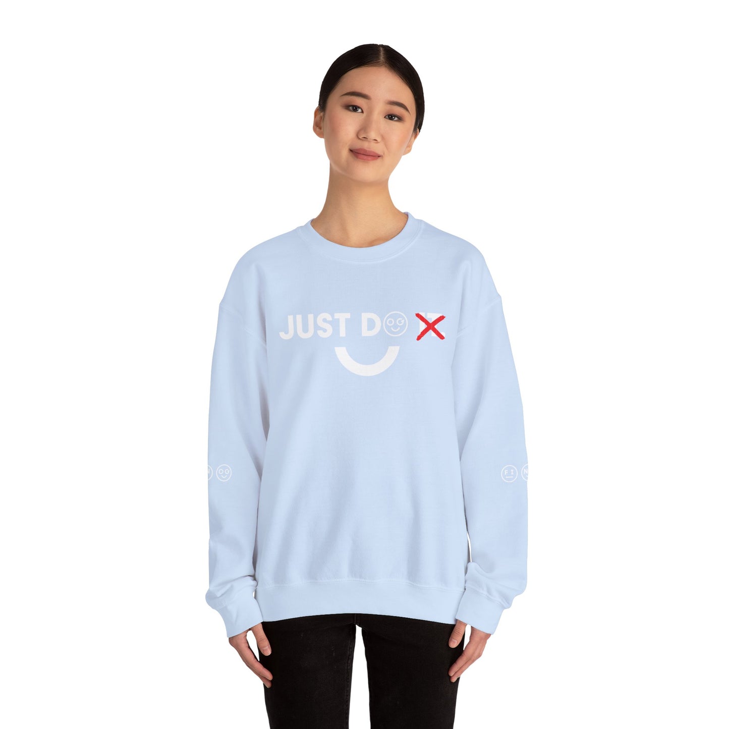 Just do light Unisex Crewneck Sweatshirt - OG Garments