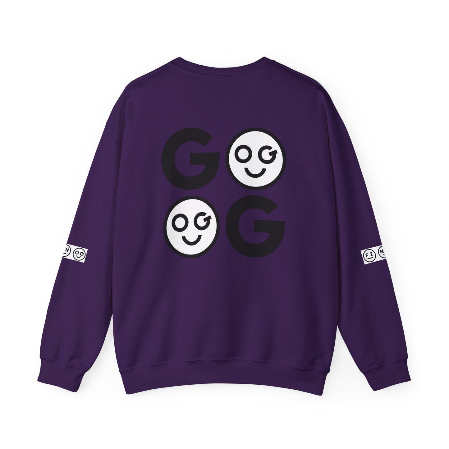 GO dark Unisex Crewneck Sweatshirt - OG Garments