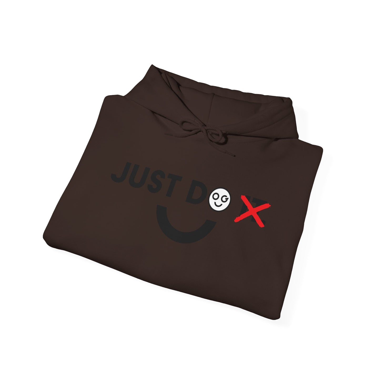 Just do dark Unisex Hooded Sweatshirt - OG Garments