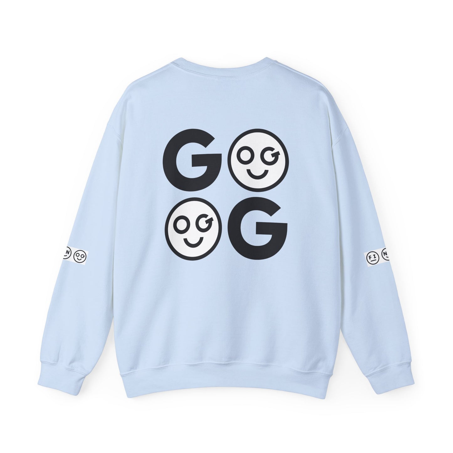 GO dark Unisex Crewneck Sweatshirt - OG Garments