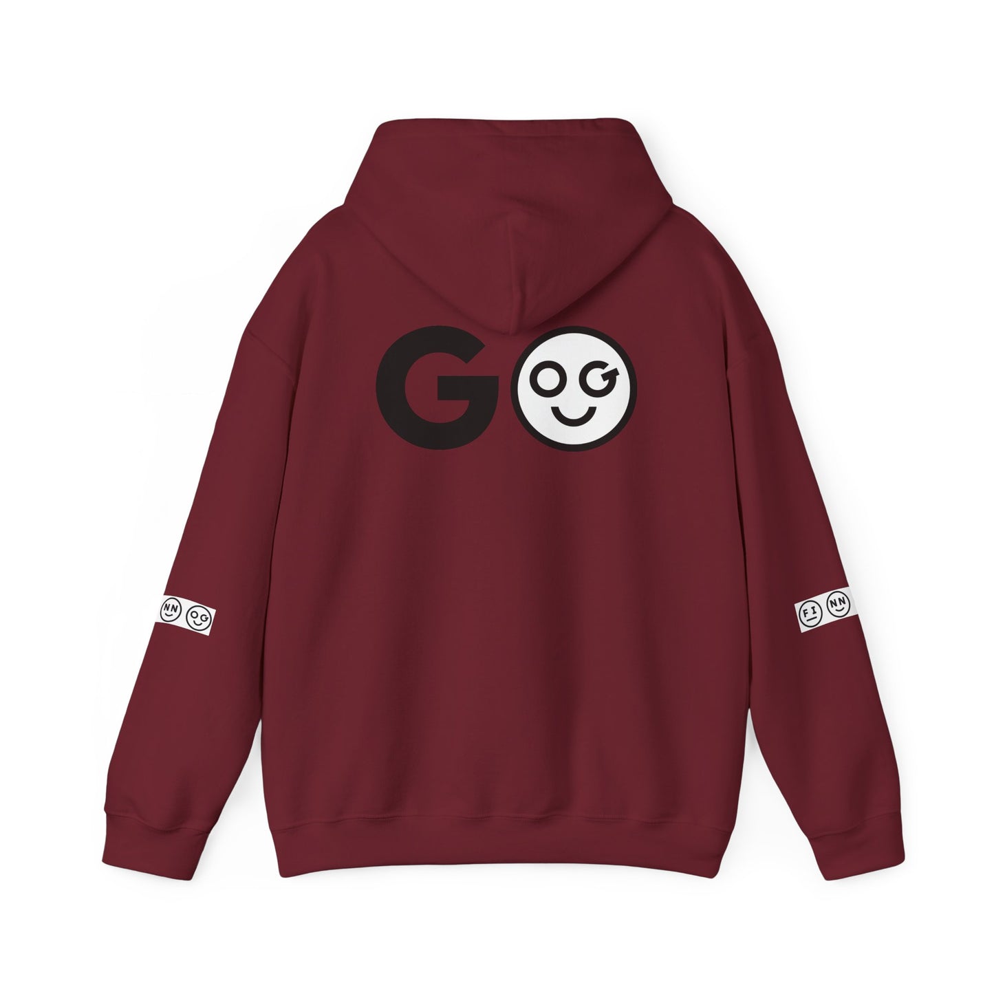 GO dark Unisex Hooded Sweatshirt - OG Garments