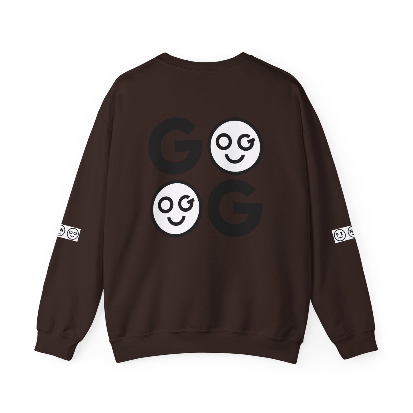 GO dark Unisex Crewneck Sweatshirt - OG Garments