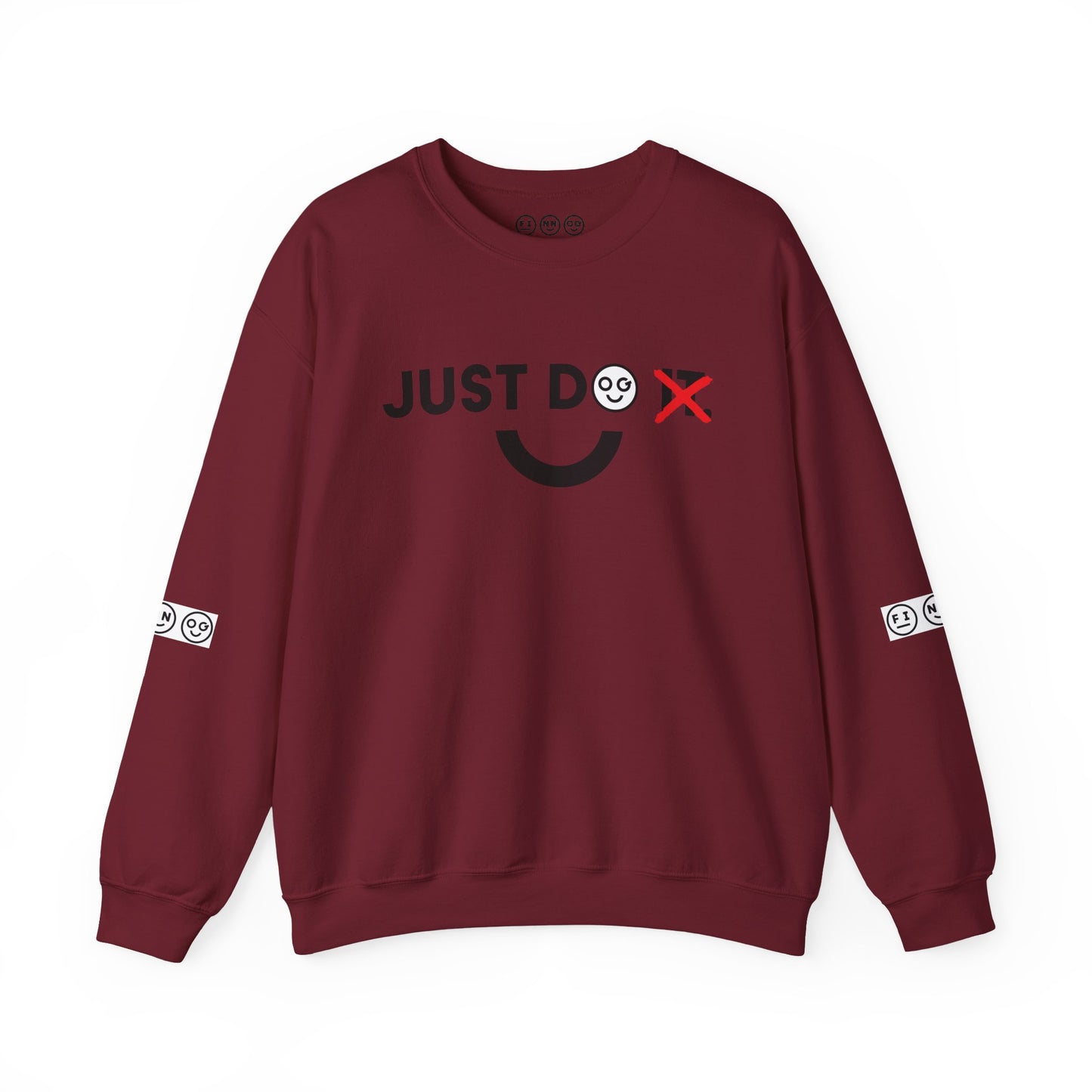 Just do dark Unisex Crewneck Sweatshirt - OG Garments