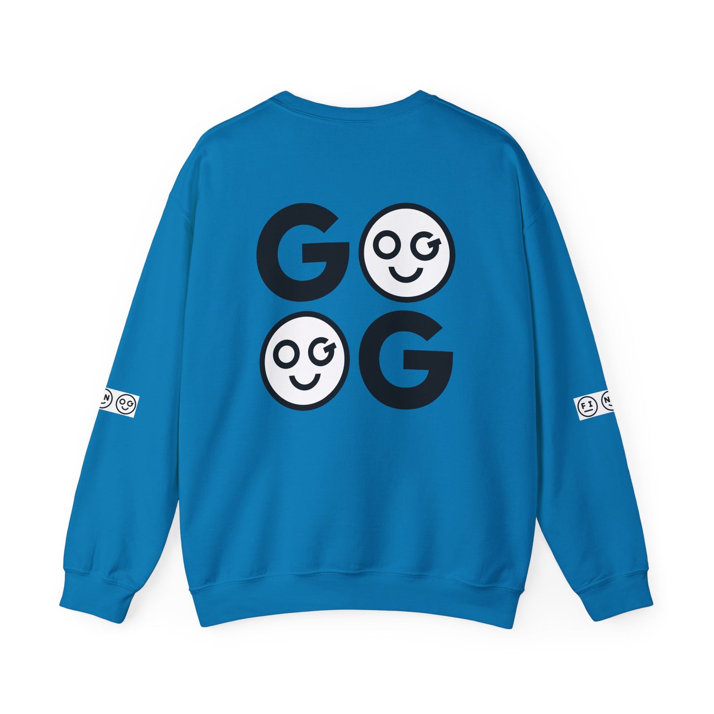 GO dark Unisex Crewneck Sweatshirt - OG Garments