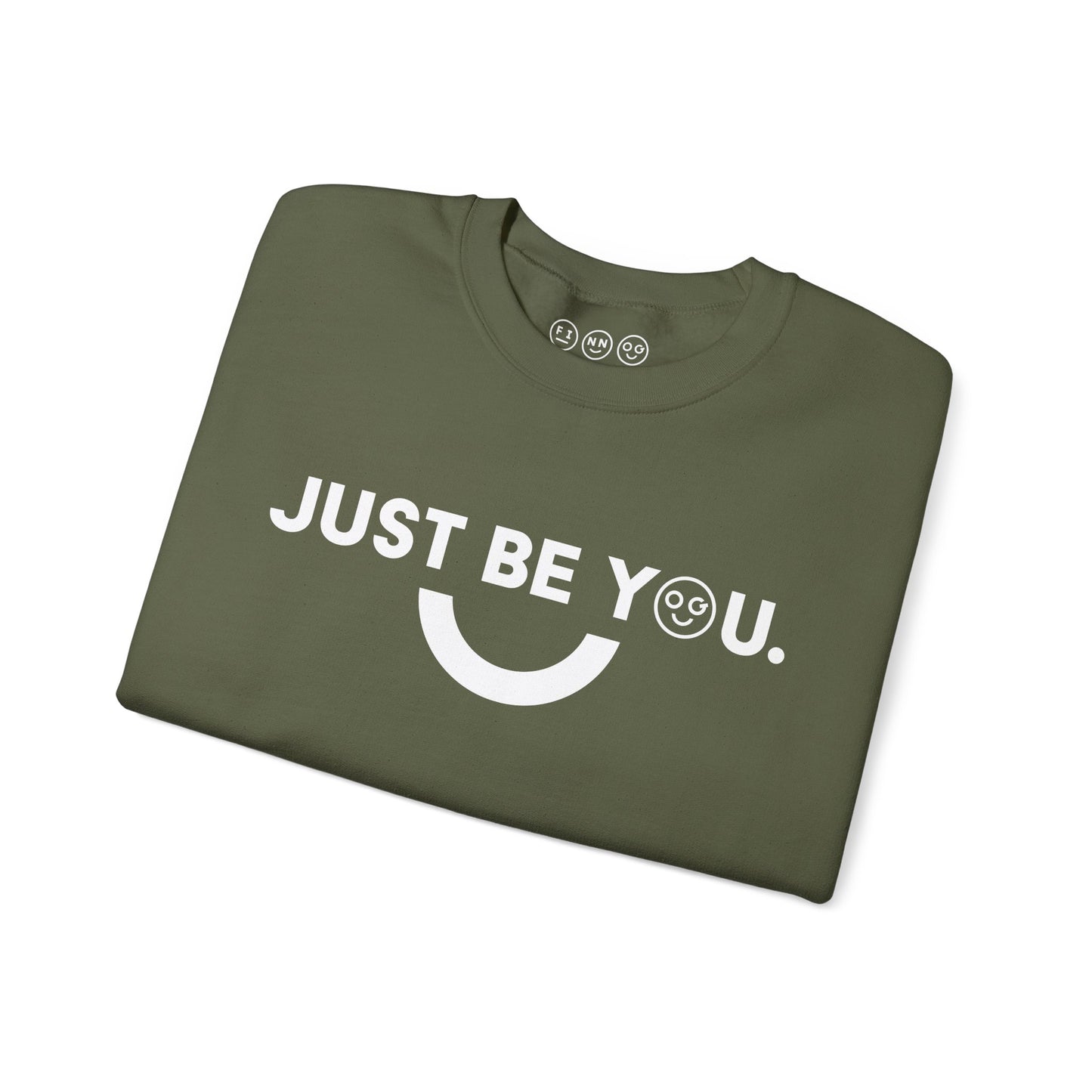 Just be you light Unisex Crewneck Sweatshirt - OG Garments