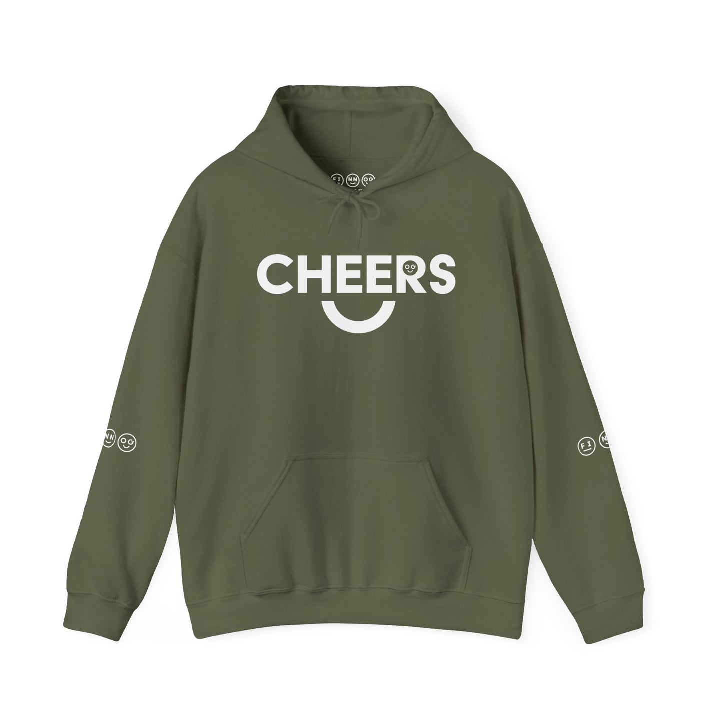 Cheers light Unisex Hooded Sweatshirt - OG Garments