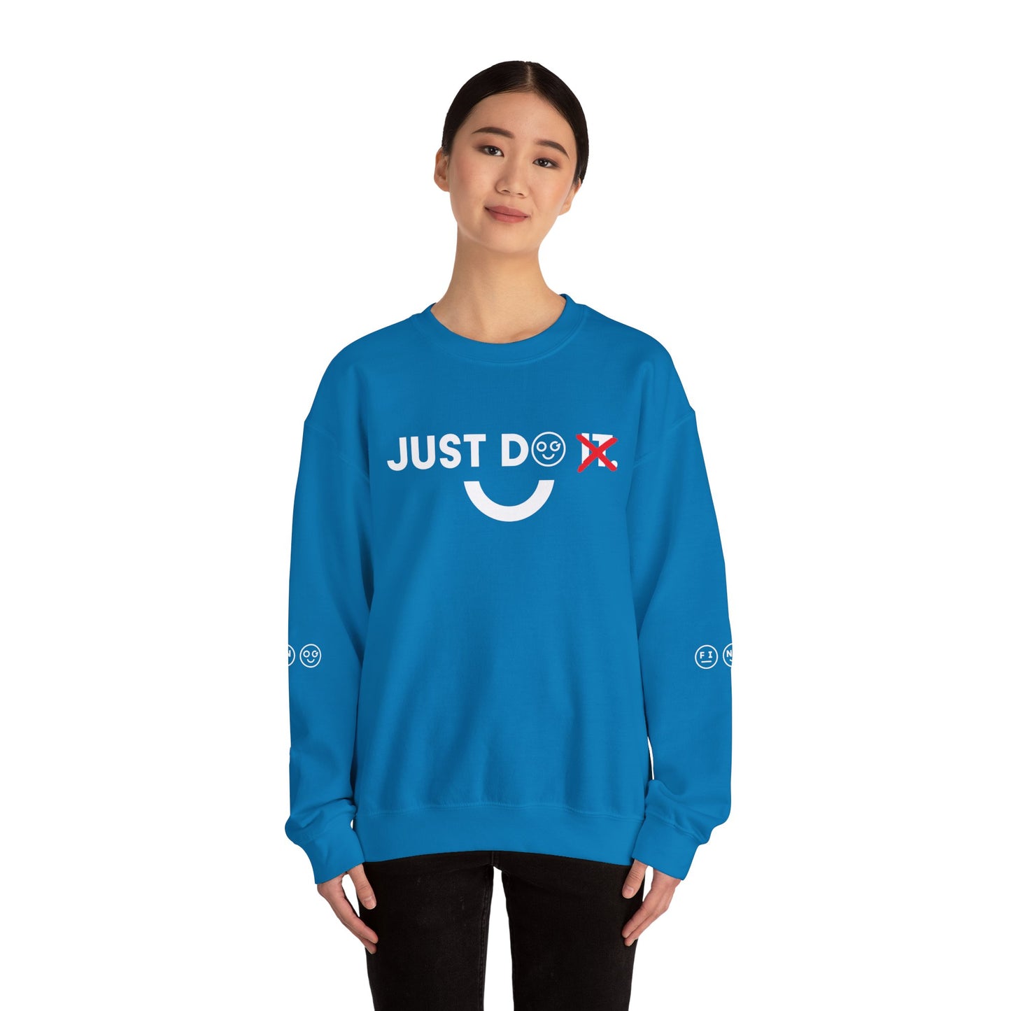 Just do light Unisex Crewneck Sweatshirt - OG Garments