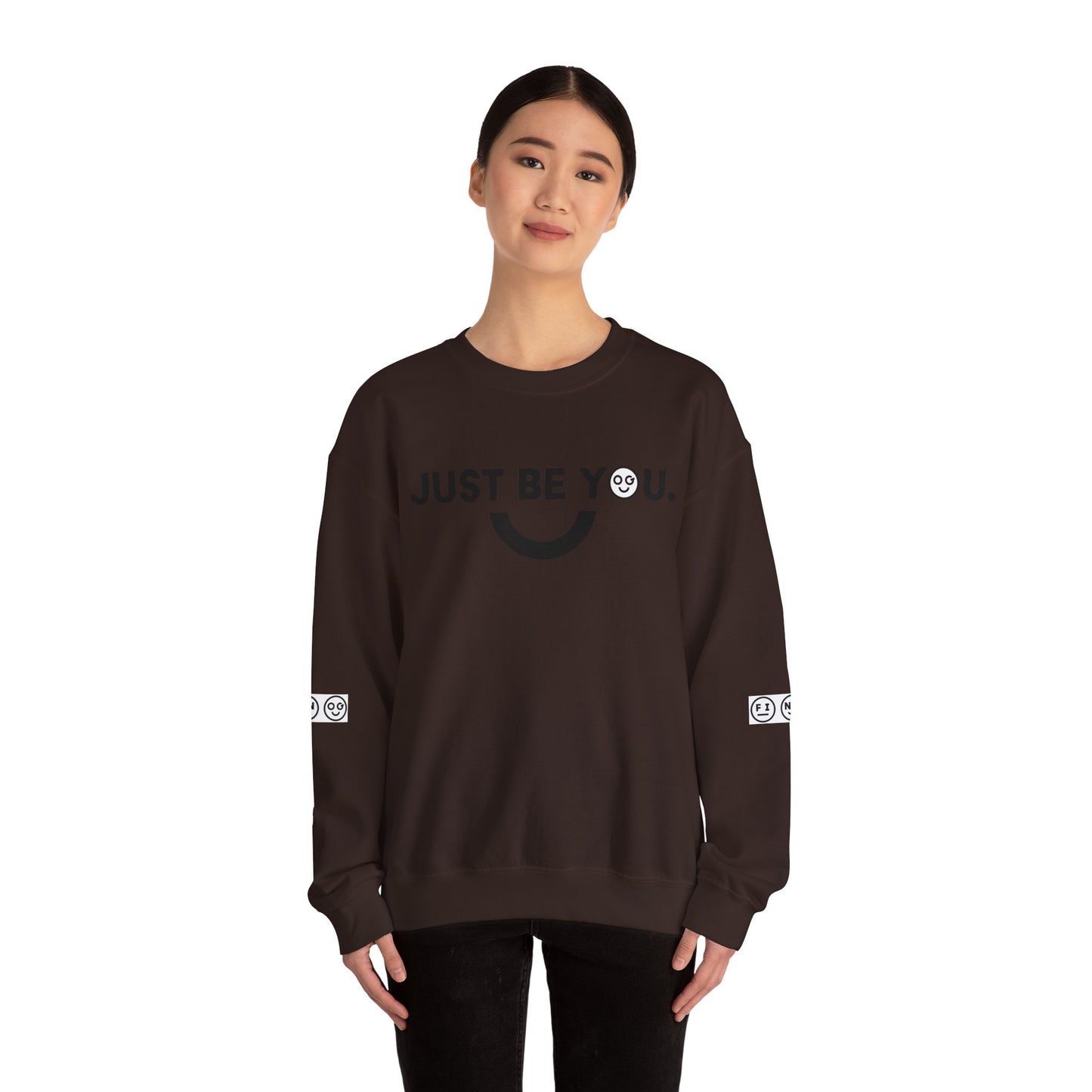 Just be you dark Unisex Crewneck Sweatshirt - OG Garments
