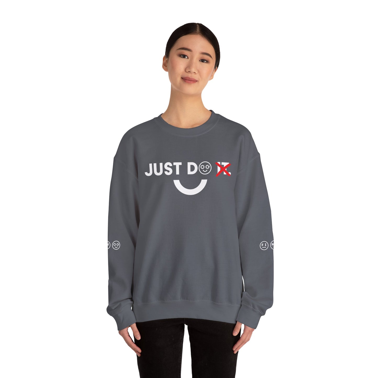 Just do light Unisex Crewneck Sweatshirt - OG Garments