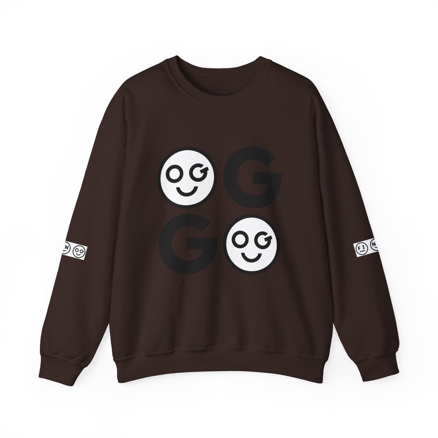 GO dark Unisex Crewneck Sweatshirt - OG Garments