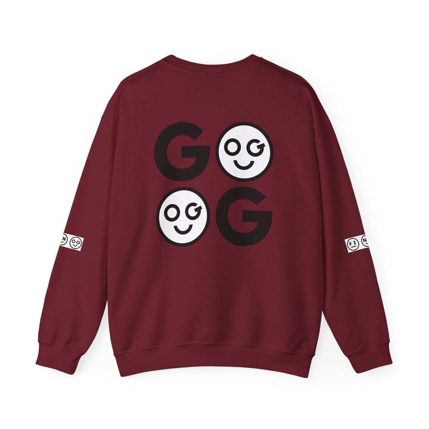 GO dark Unisex Crewneck Sweatshirt - OG Garments