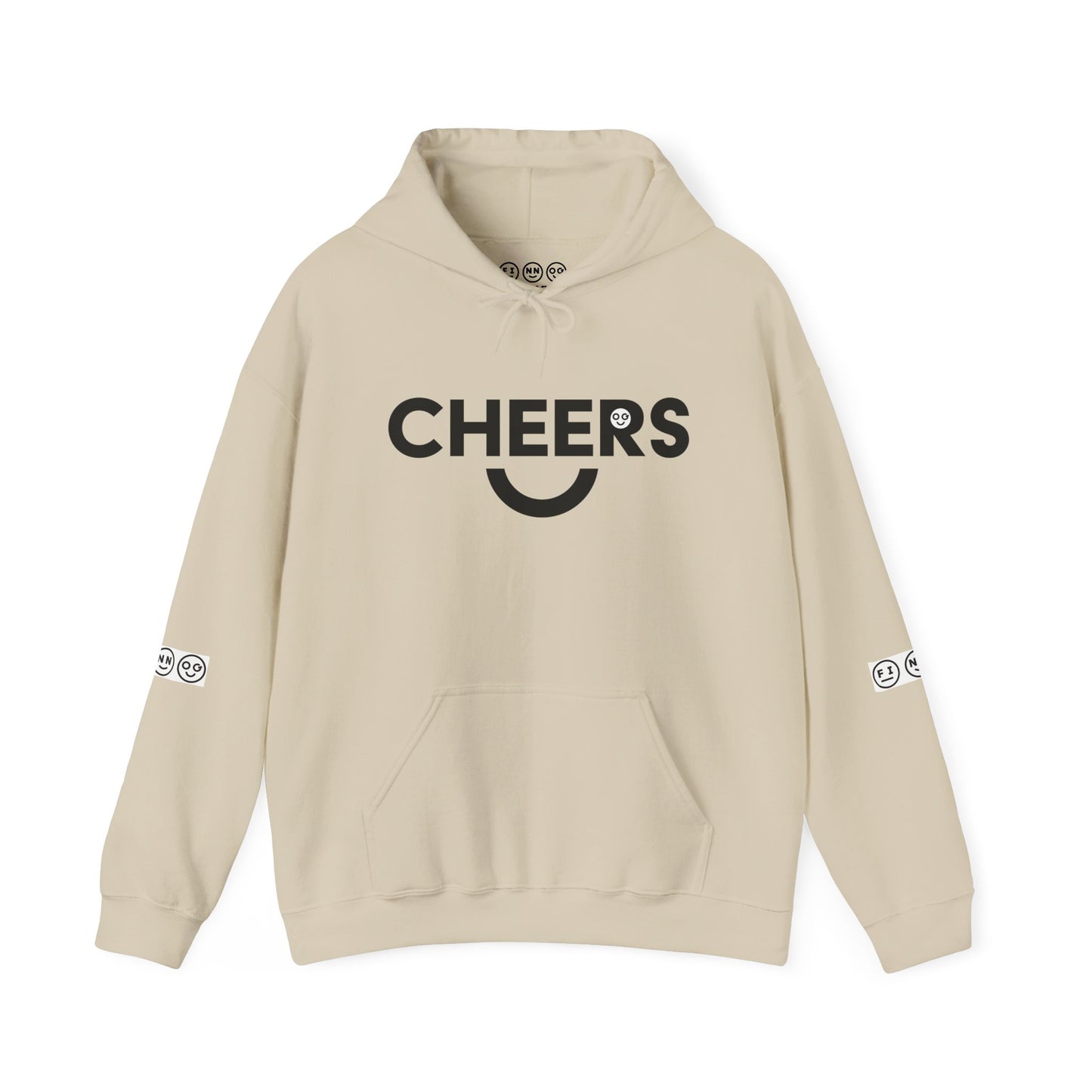 Cheers dark Unisex Hooded Sweatshirt - OG Garments