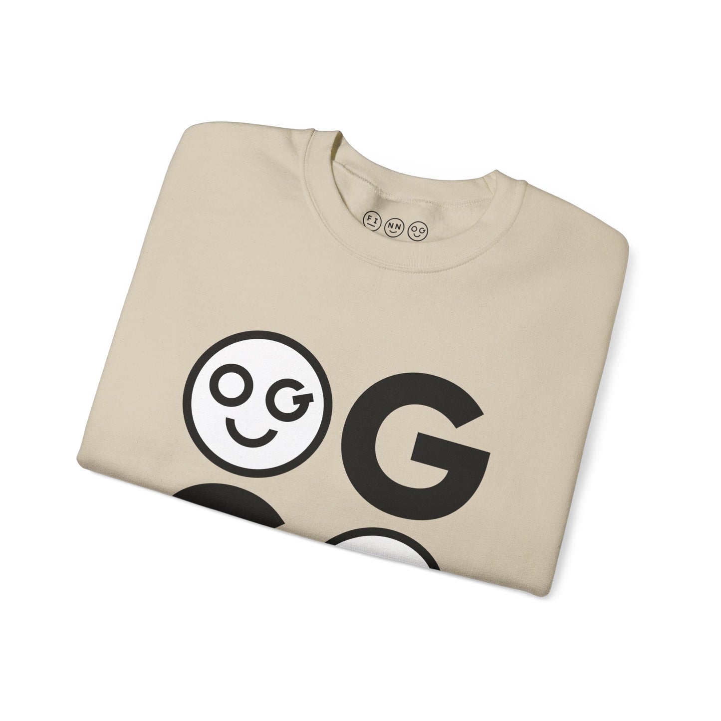 GO dark Unisex Crewneck Sweatshirt - OG Garments