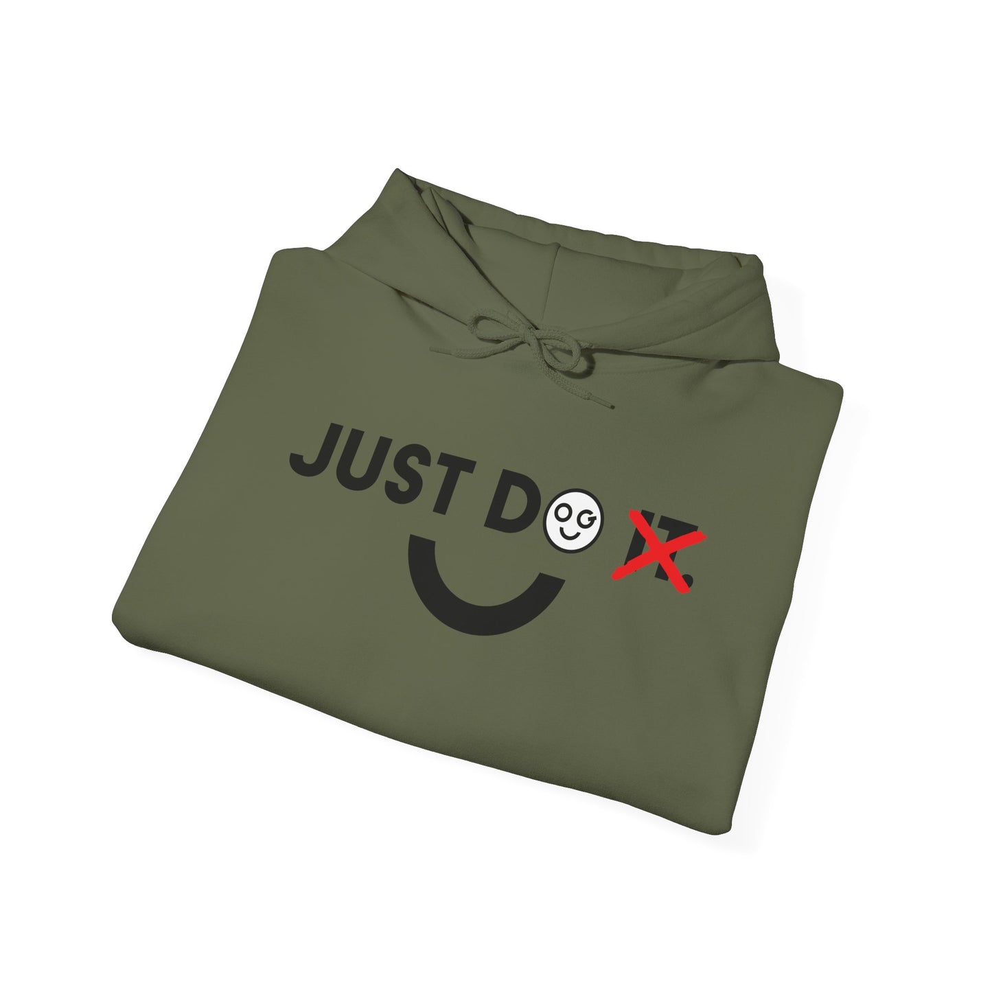 Just do dark Unisex Hooded Sweatshirt - OG Garments