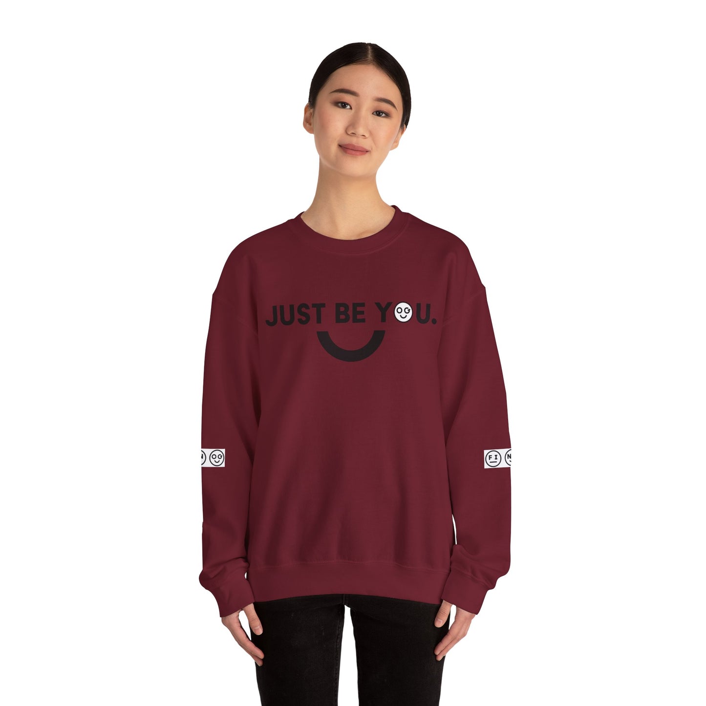 Just be you dark Unisex Crewneck Sweatshirt - OG Garments