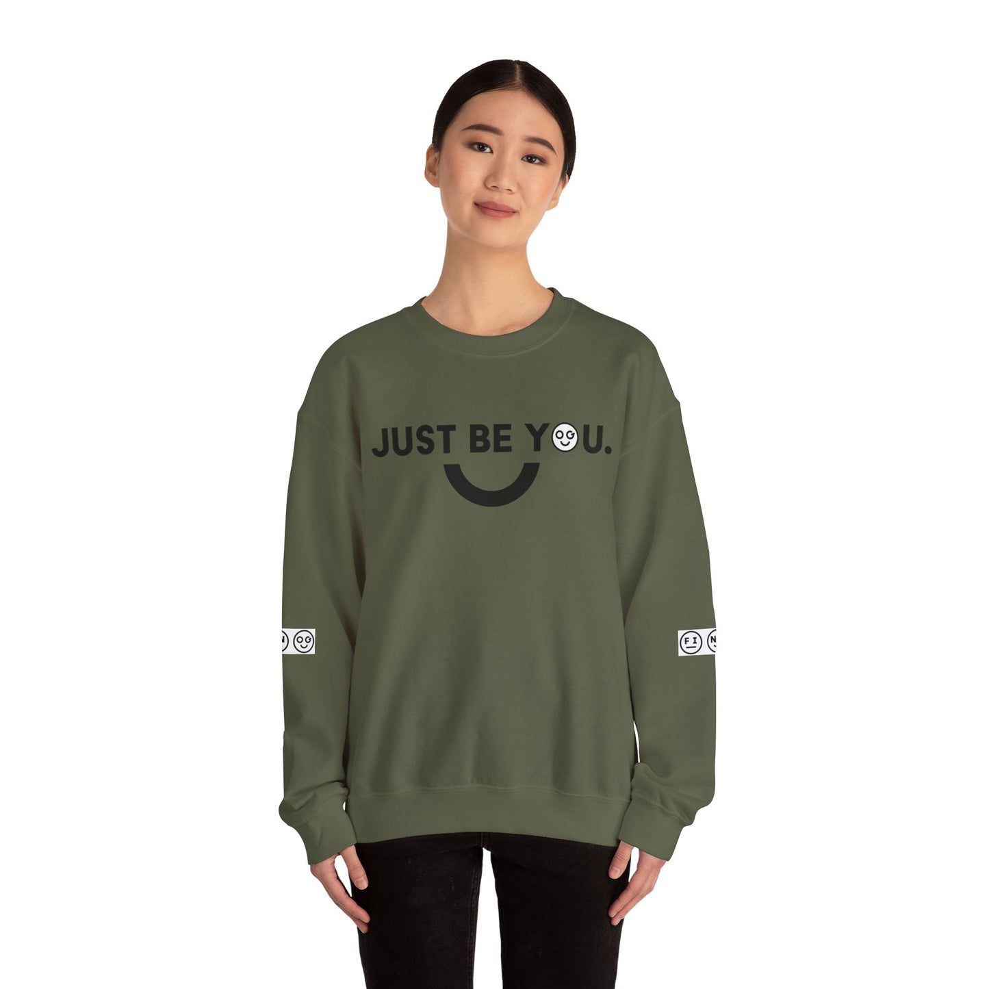 Just be you dark Unisex Crewneck Sweatshirt - OG Garments