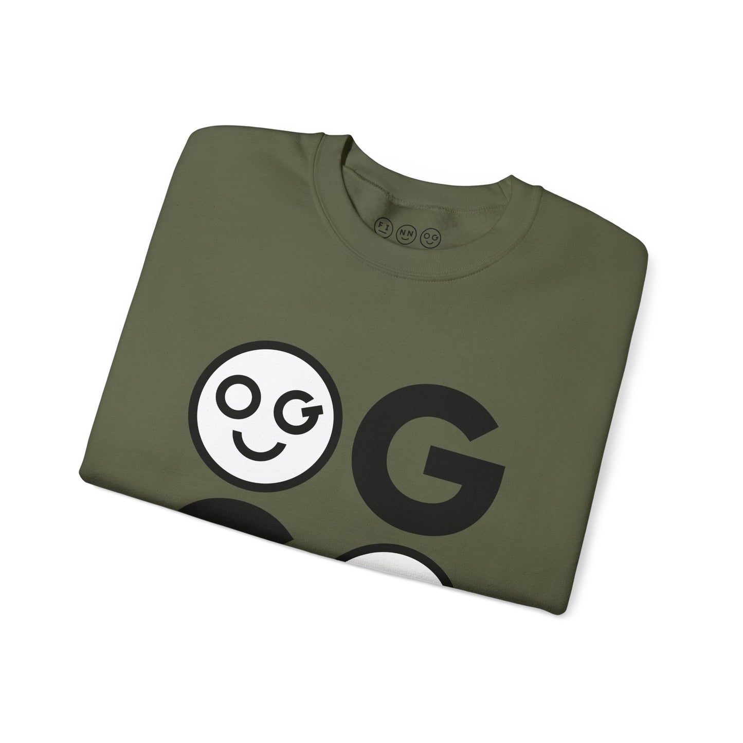 GO dark Unisex Crewneck Sweatshirt - OG Garments