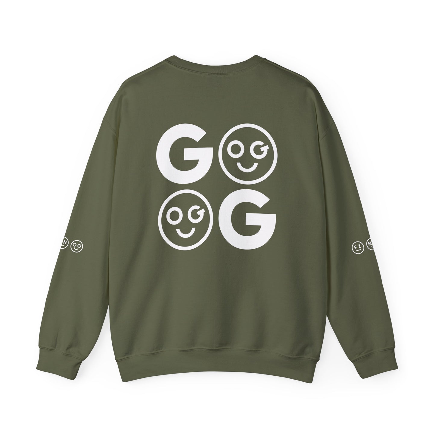 GO light Unisex Crewneck Sweatshirt - OG Garments