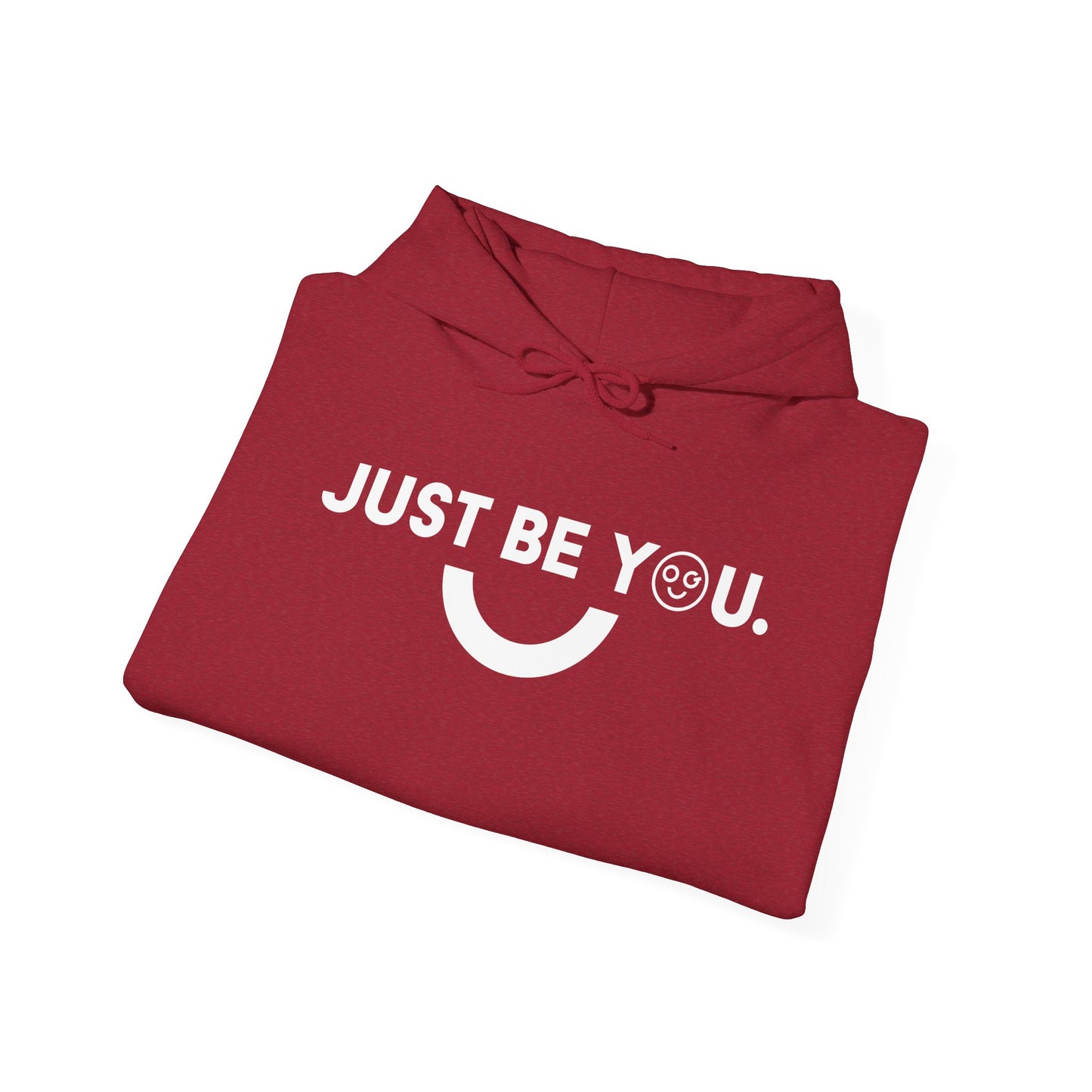 Just be you light Unisex Hooded Sweatshirt - OG Garments