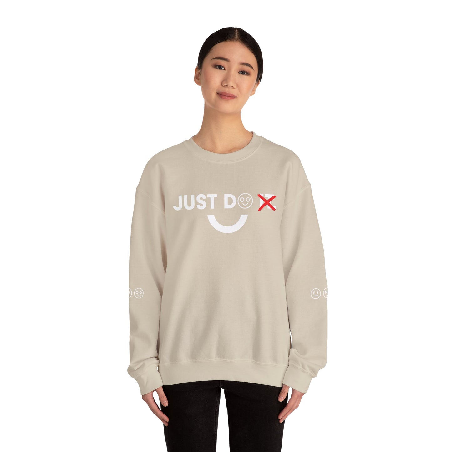 Just do light Unisex Crewneck Sweatshirt - OG Garments