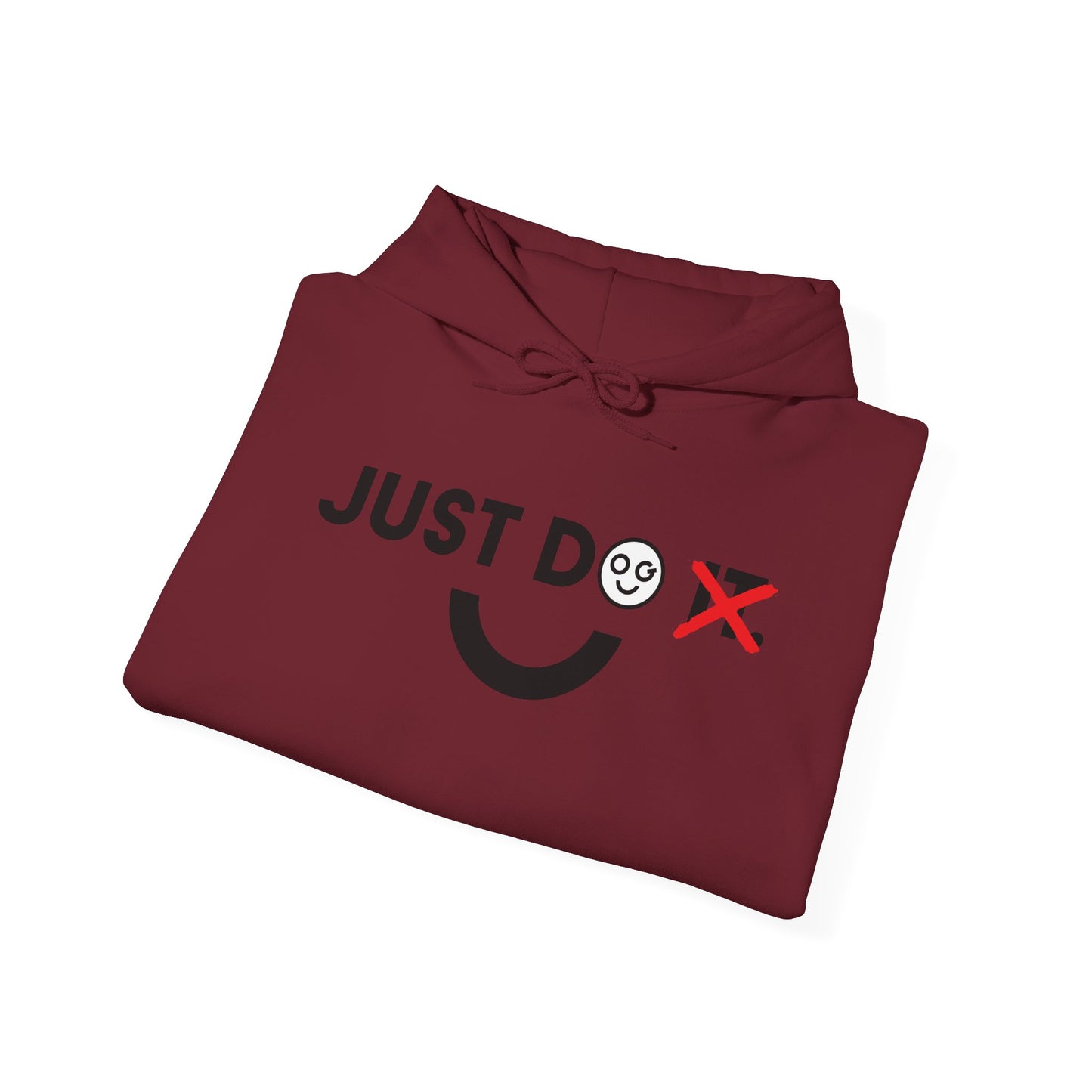 Just do dark Unisex Hooded Sweatshirt - OG Garments