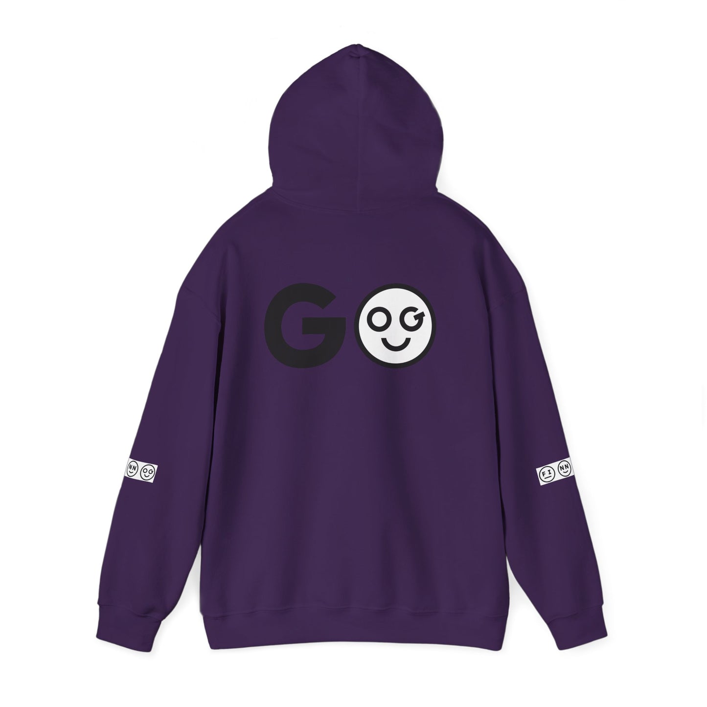 GO dark Unisex Hooded Sweatshirt - OG Garments