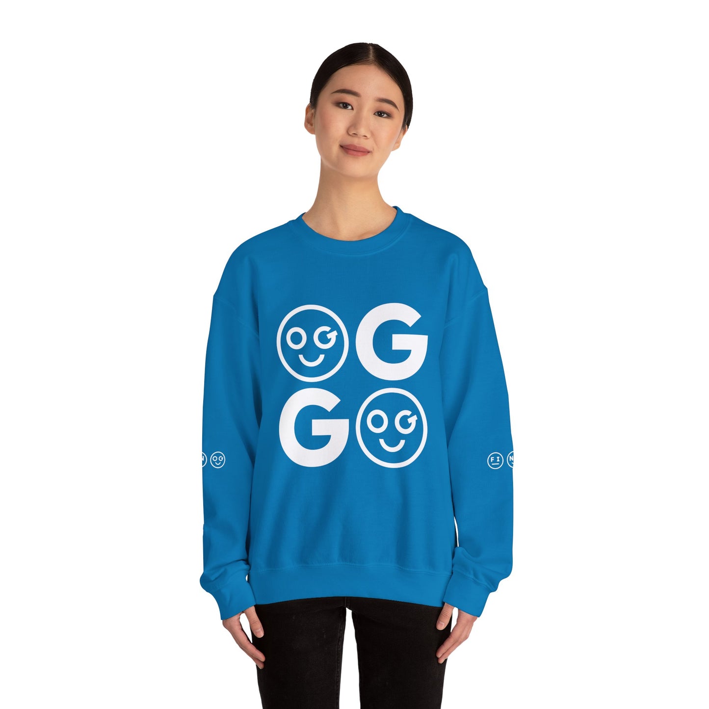 GO light Unisex Crewneck Sweatshirt - OG Garments