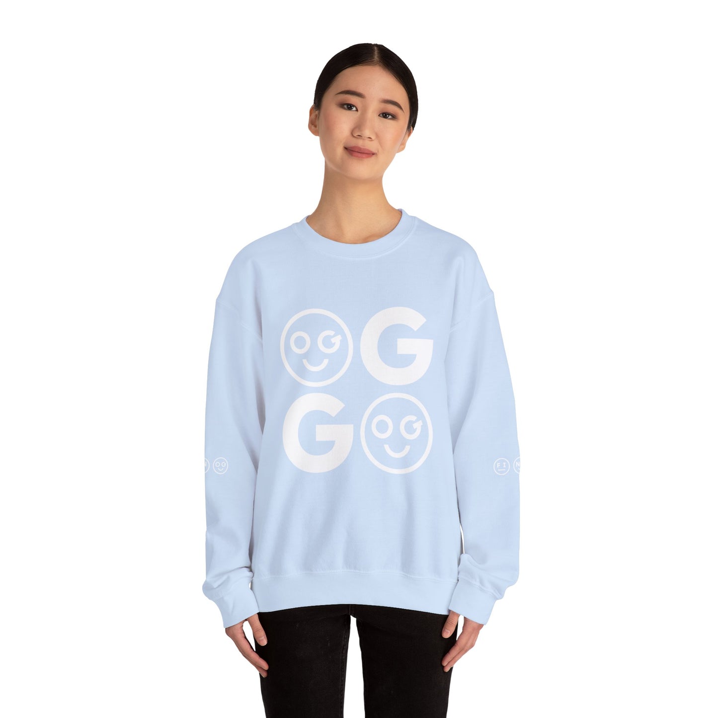 GO light Unisex Crewneck Sweatshirt - OG Garments