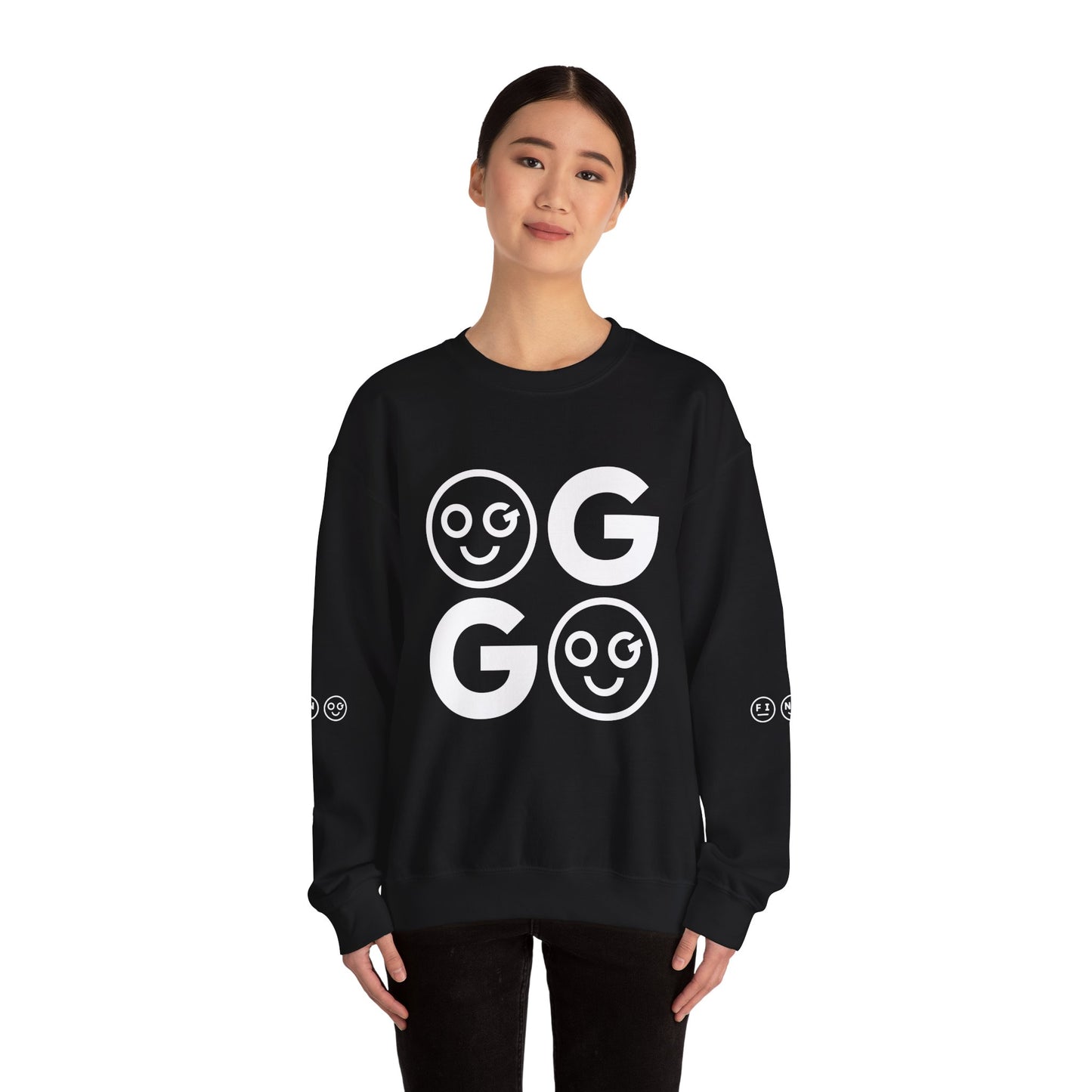GO light Unisex Crewneck Sweatshirt - OG Garments