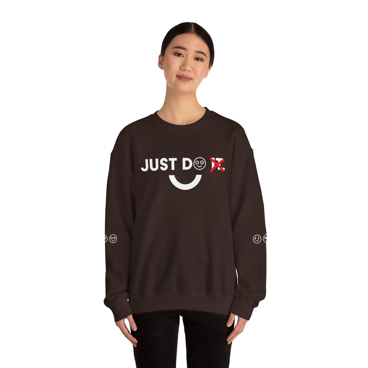 Just do light Unisex Crewneck Sweatshirt - OG Garments