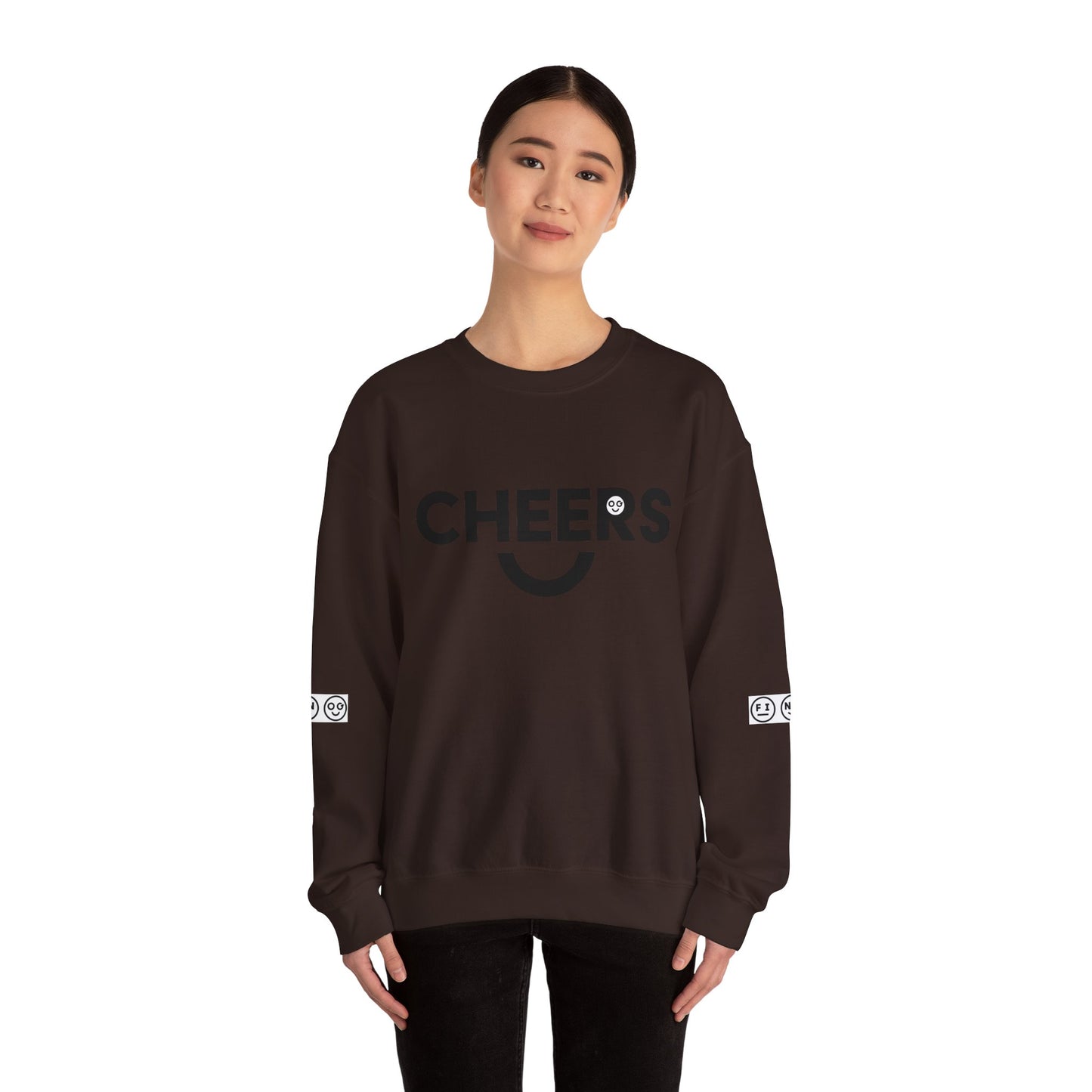 Cheers dark Unisex Crewneck Sweatshirt - OG Garments