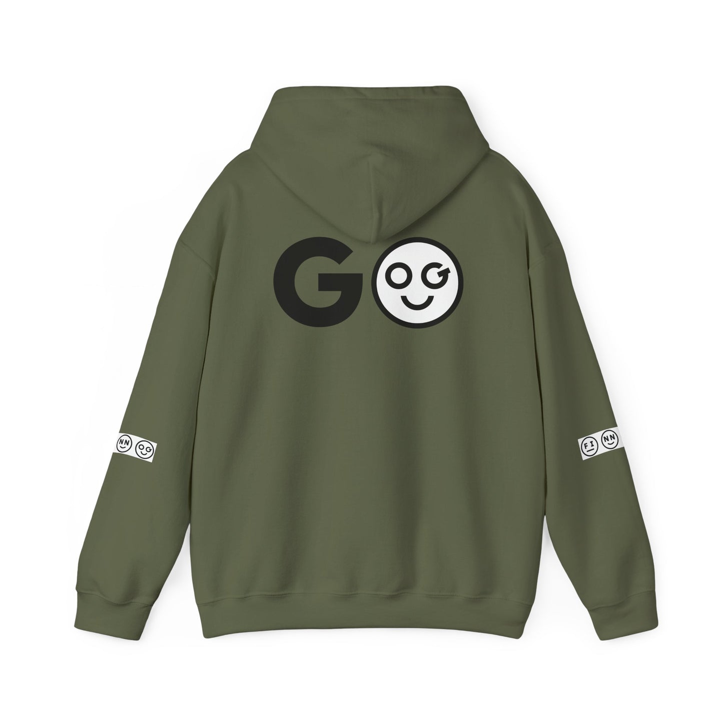 GO dark Unisex Hooded Sweatshirt - OG Garments