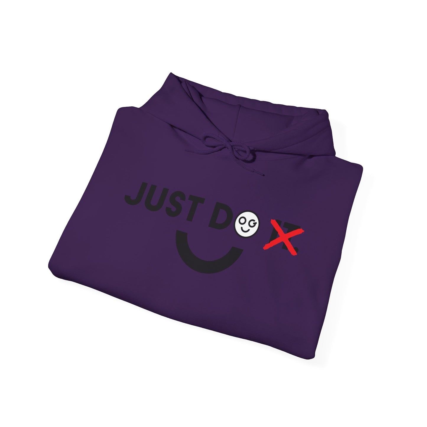 Just do dark Unisex Hooded Sweatshirt - OG Garments