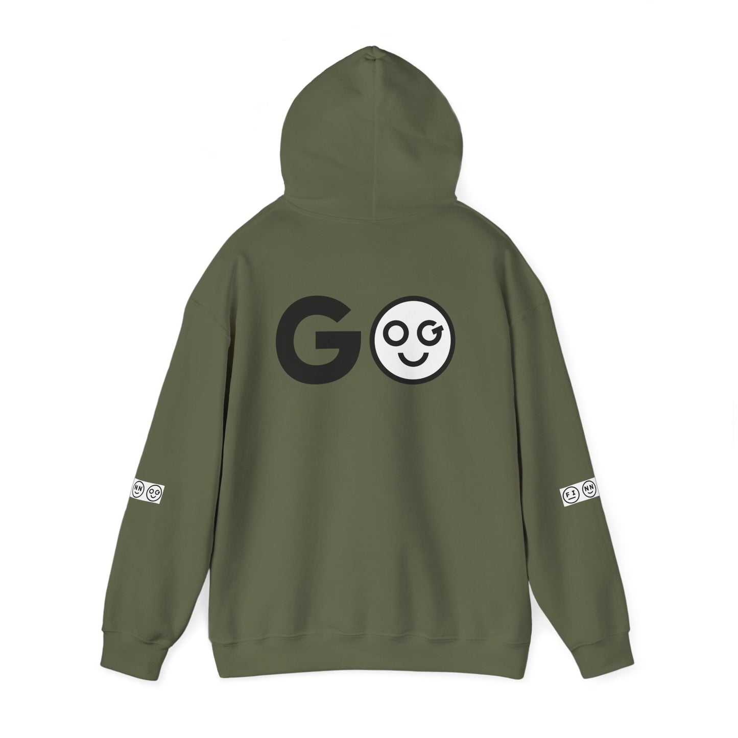 GO dark Unisex Hooded Sweatshirt - OG Garments