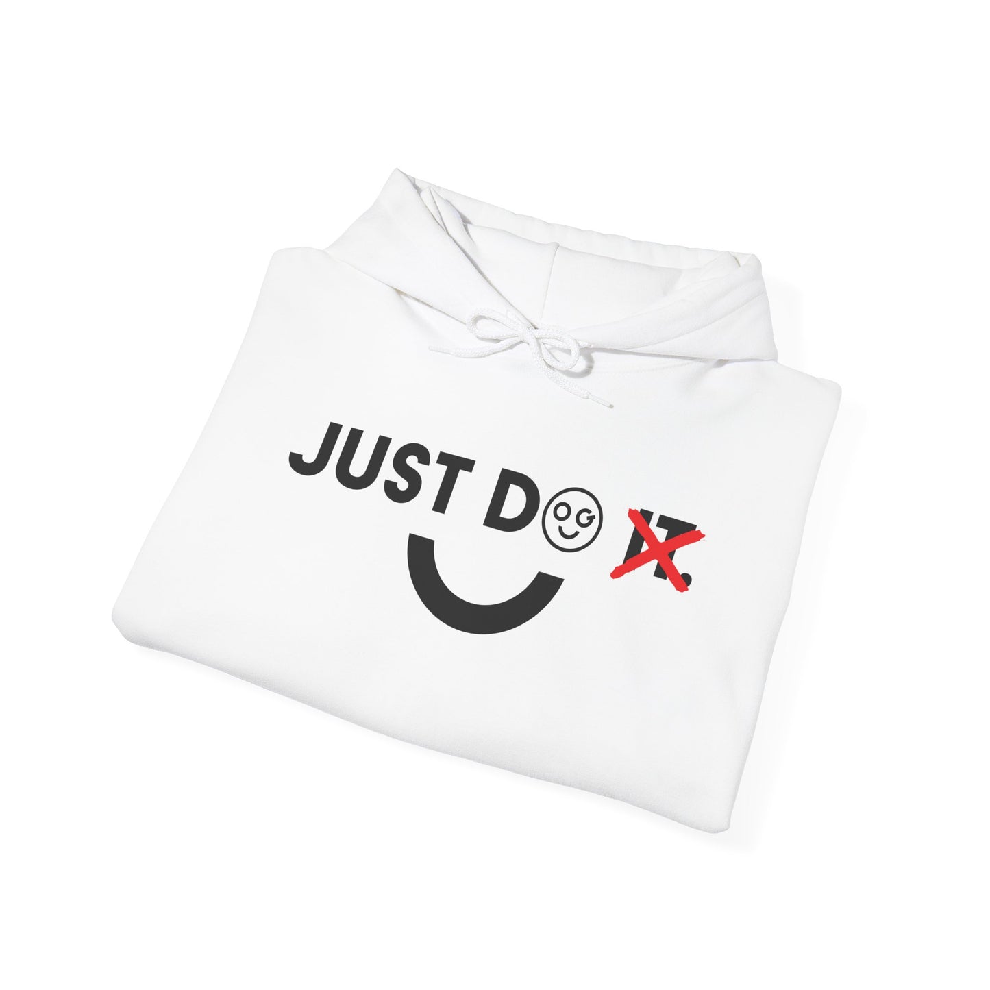 Just do dark Unisex Hooded Sweatshirt - OG Garments