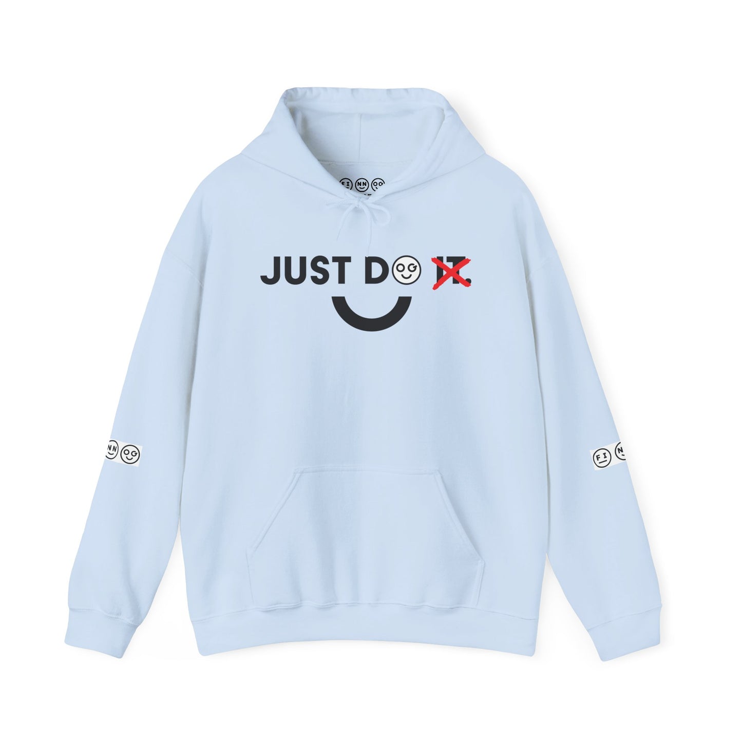 Just do dark Unisex Hooded Sweatshirt - OG Garments